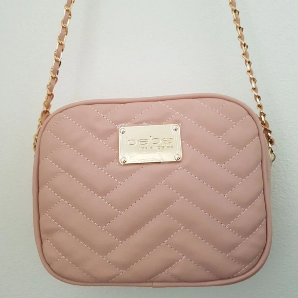 Bebe Los Angeles Blush Pink Handbag